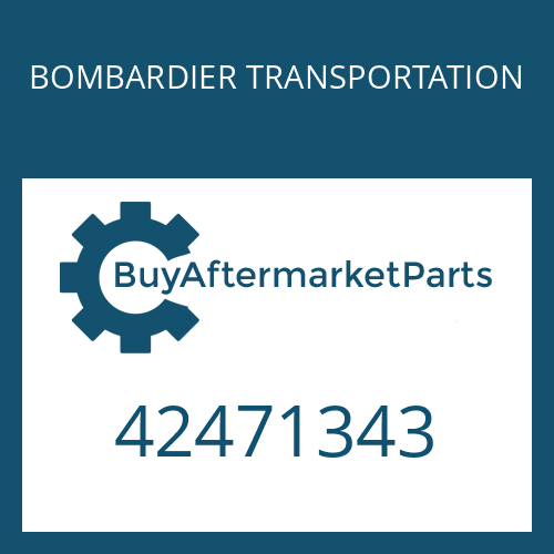 BOMBARDIER TRANSPORTATION 42471343 - SHIM for Heavy Equipment