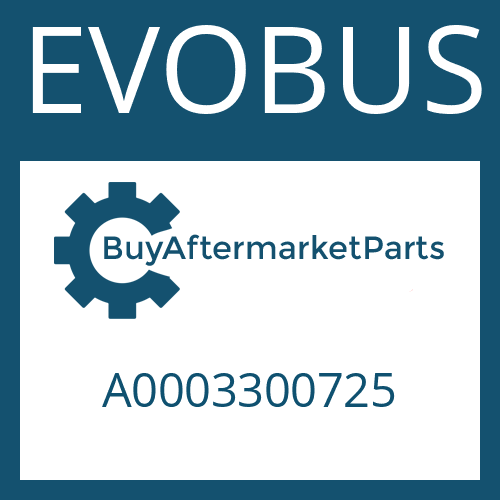 EVOBUS A0003300725 - REPAIR KIT for Heavy Equipment