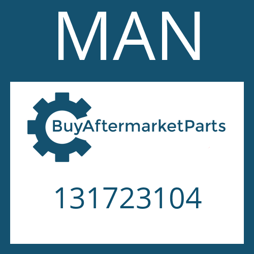 MAN 131723104 - RUBBER BUFFER for Heavy Equipment