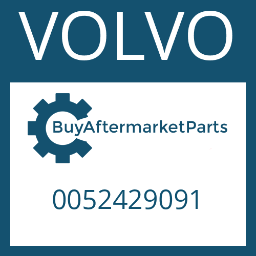 VOLVO 0052429091 - CENTERING DISC for Heavy Equipment