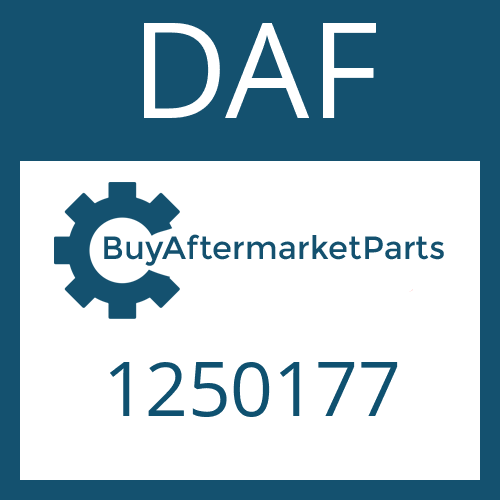 DAF 1250177 - CAP for Heavy Equipment