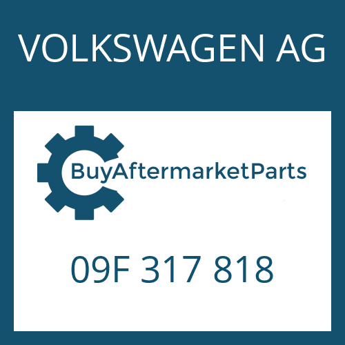 VOLKSWAGEN AG 09F 317 818 - TUBE LINE for Heavy Equipment
