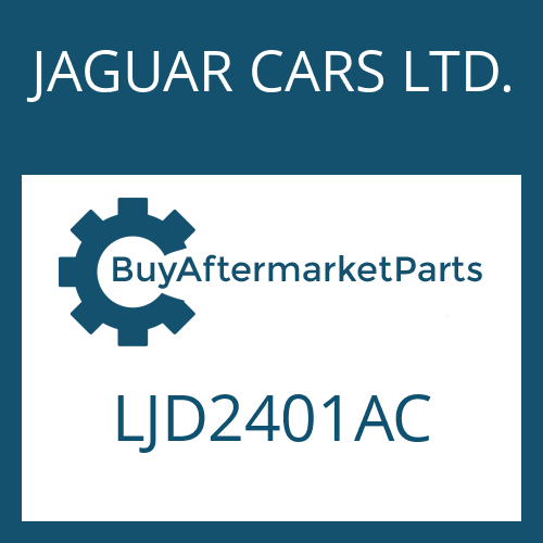 JAGUAR CARS LTD. LJD2401AC - EGS 2 for Heavy Equipment