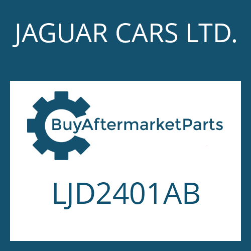 JAGUAR CARS LTD. LJD2401AB - EGS 2 for Heavy Equipment