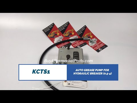 360-degree view of AUTO GREASE PUMP FOR HYDRAULIC BREAKER (0.5-4) (KCTS1) by KCT Breaker Lubrications, showing complete design and details