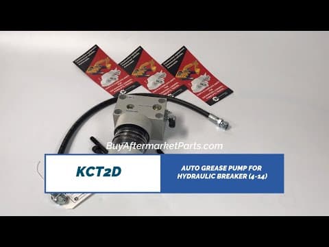 360-degree view of AUTO GREASE PUMP FOR HYDRAULIC BREAKER (4-14) (KCT2D) by KCT Breaker Lubrications, showing complete design and details