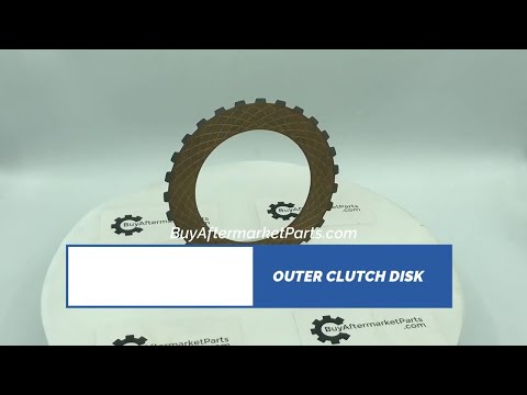 360-degree view of OUTER CLUTCH DISK (152073) by DOOSAN, showing complete design and details