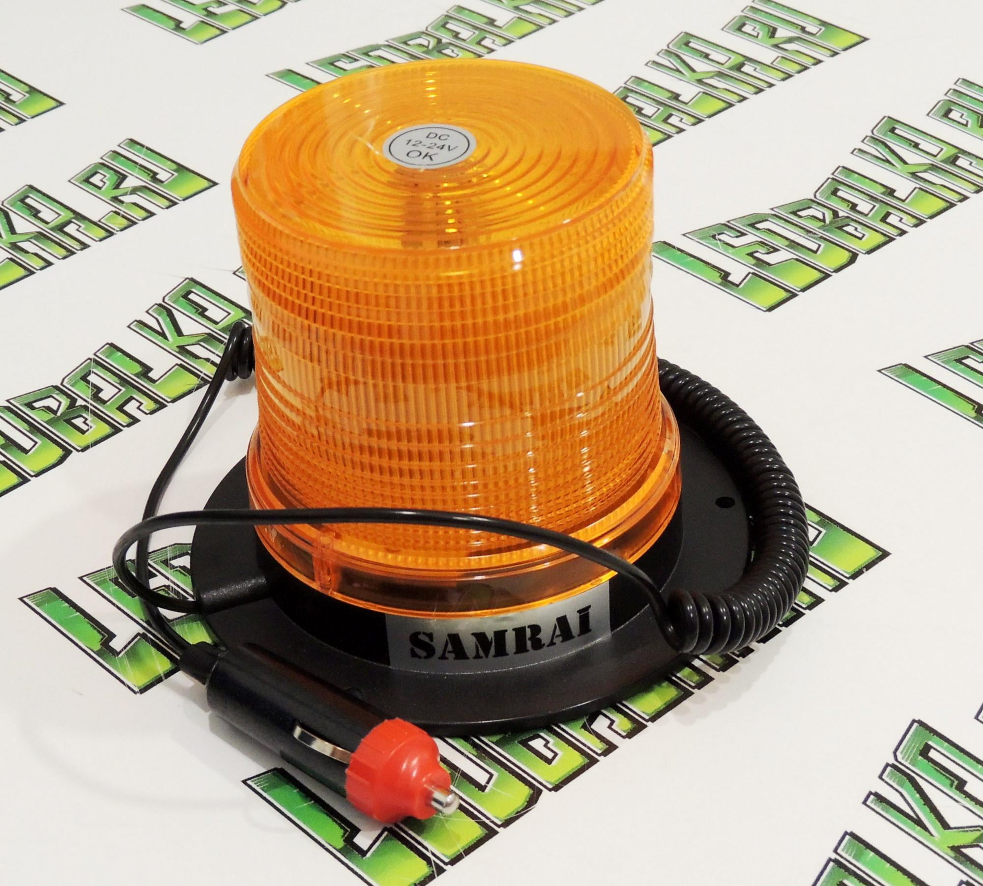 Проблесковый маяк Samrai 016-26A, 1 режим, 16 LED, на магните