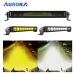 Светодиодная балка AuroraСерия S6 - Комбинированный свет (Белый + Жёлтый цвет)