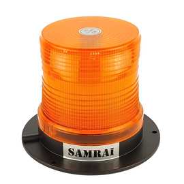 Проблесковый маяк Samrai 016-26A, 1 режим, 16 LED, 13 см,  на магните, питание от прикуривателя,12-24V