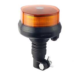 Маяк проблесковый Samrai M05C-4 на кронштейн DIN, 10 режимов, 11 см, 12-24V