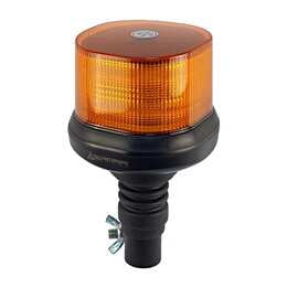 Маяк проблесковый Samrai M07C-4на кронштейн DIN, 10,6 см, 12-24V