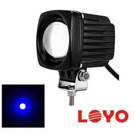 Маркерный  фонарь LOYO 10W - Синяя точка  LY-4020D 10-80V