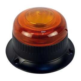 Маяк проблесковый Samrai M21V-110V, 11,3 см,  10-110V, 1 режим, Крепление на болты, Для погрузчика