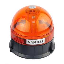 Маяк проблесковый Samrai 014F, 12,5 см,  3 режима, на магните, питание от прикуривателя, 12/24V