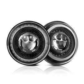 Фары LOYO Dragon Головного света 7" 60W - Ближний 3000Lm - Дальний 6000Lm+ ДХО + Поворот (2ШТ) LY-DE7-001