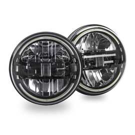 Фары LOYO King Kong 7" 30/60W  - Ближний 3000Lm - Дальний 6000Lm + ДХО (2ШТ) LY-KK7-001