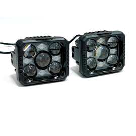 Фары 96W - Aozoom Y30-02 Ближний 32W с СТГ- Дальний свет 64W, ДХО 3264W