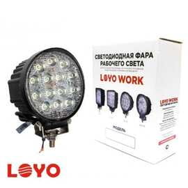 Светодиодная LED фара 42W - Ближнего (Рабочего) света, LOYO WORK 8042 (светодиоды Epistar)
