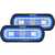 Светодиодные фары RIGID SR-L Серия POD (Синяя подсветка) - пара