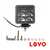 Маркерный фонарь LOYO 30W - Красная дуга (подкова) FORK U-ZONE SHAPE ARC MAX RED, 10-80V