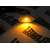 Точечная подсветка 9W Янтарного цвета  AURORA ALO-M-Y-A -Amber (белый корпус)