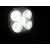 Светодиодная LED фара 50W, рабочего света, круглая, Osram, изображение 7