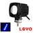 Маркерный  фонарь 10W Синяя бегущая мерцающая точка (линия)  FLASH LINE 10-80V