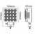 Светодиодная фара 64W - Рабочего света (светодиоды Osram) 6064SF, изображение 2