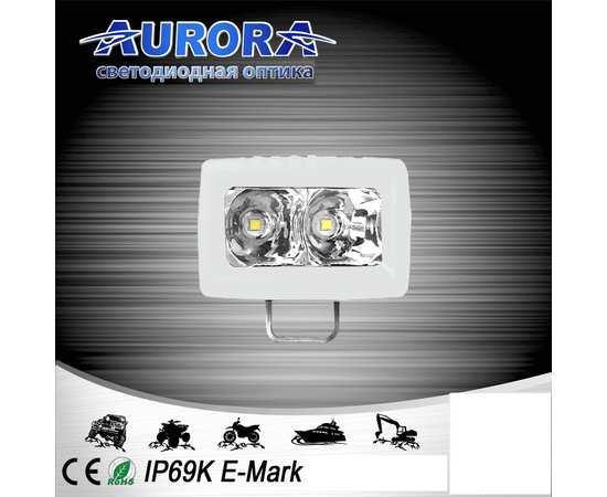 Фара 10W AURORA ALO-M-L-2-E7D1 Ближнего света (белый корпус), изображение 10