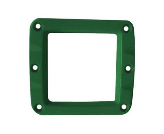 Зеленая декоративная алюминиевая накладка для 2-х дюймовых фар