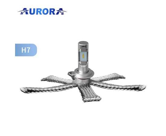 Светодиодные лампы Aurora цоколь H7 6000Лм комплект 2 шт