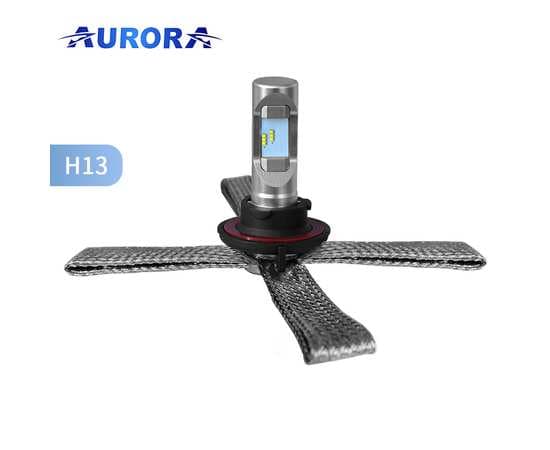 Светодиодные лампы Aurora цоколь H13 12000Лм комплект 2 шт.