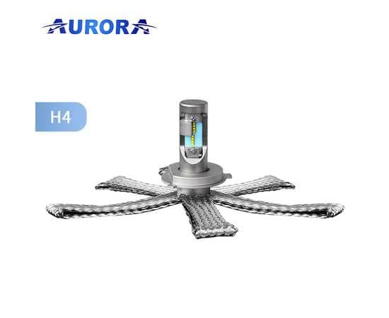 Светодиодные лампы Aurora цоколь H4 16000Лм комплект 2 шт.