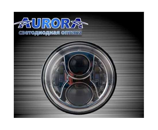 Светодиодная фара Aurora ALO-M1-C головного света 7 дюймов с ДХО 50W/55W, изображение 4