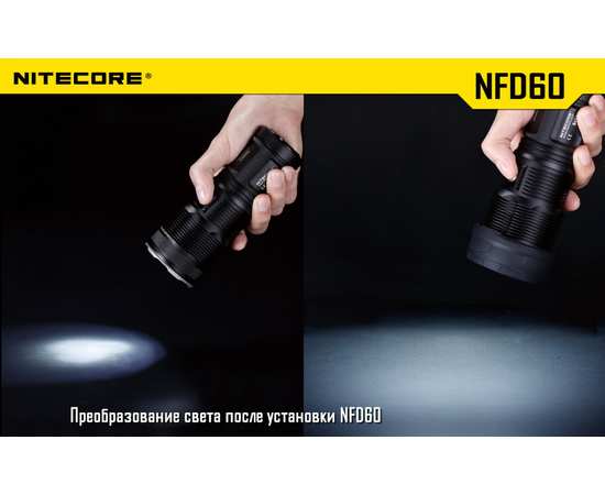 Фильтр для фонарей Nitecore NFB60 СИНИЙ, изображение 6