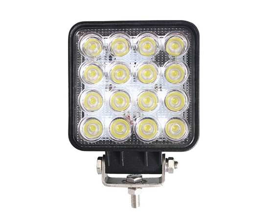 Светодиодная LED фара 48W - Ближнего света, 1015-48F (светодиоды Epistar), изображение 5