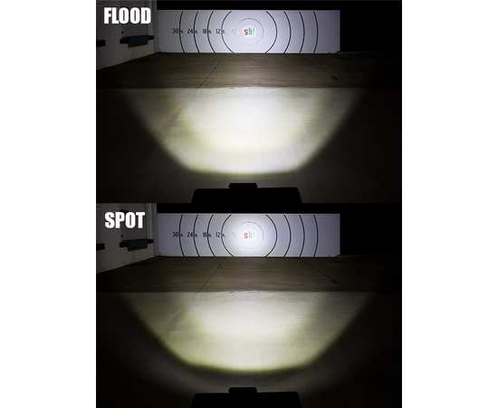 Светодиодная LED фара 18W - дальнего света, однорядная CREE slim, изображение 8