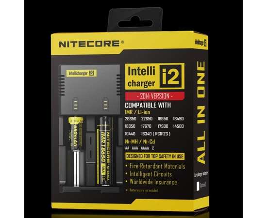 Зарядное устройство Nitecore i2 двухканальное, изображение 3