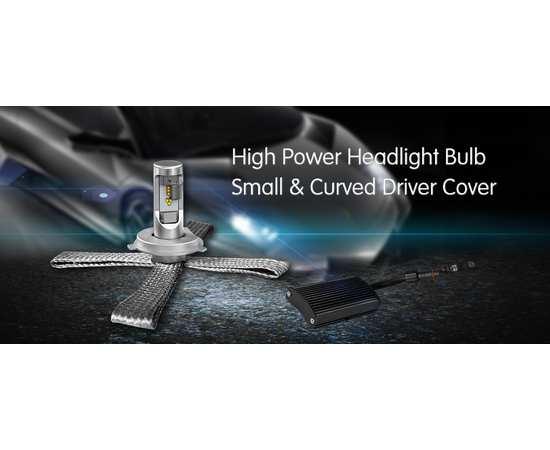 Светодиодные лампы Aurora цоколь H10 8000Лм комплект 2 шт., изображение 7