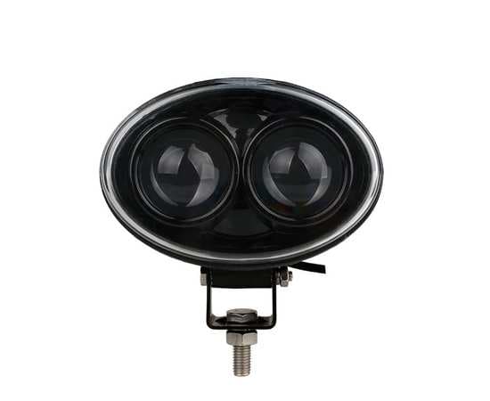 Маркерный фонарь 6W - Красный круг, точка на погрузчик, 6WRS, (Red Spot) (Светодиоды Cree) 9-80 V, изображение 7