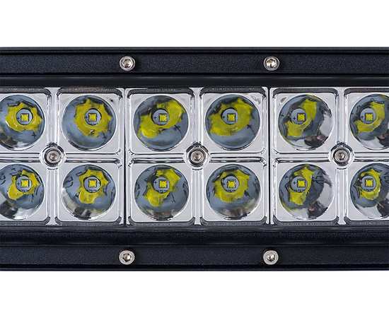 Светодиодная LED балка 180W Изогнутая - Комбинированного света, 3102-180C (светодиоды Epistar), изображение 3