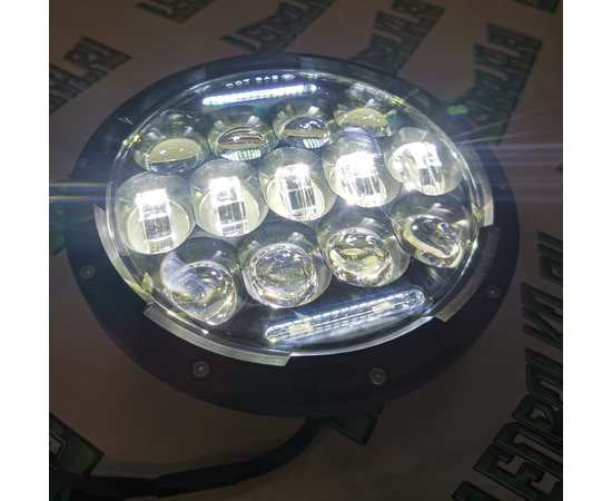 Светодиодные LED фары ближнего/дальнего света 7 дюймов 150W  (2ШТ), изображение 9