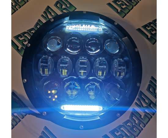 Светодиодные LED фары ближнего/дальнего света 7 дюймов 150W  (2ШТ), изображение 7