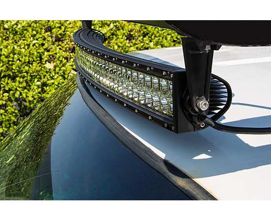 Светодиодная LED балка - 240W изогнутая, дальнего света, Epistar, изображение 10