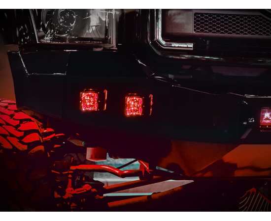 Фары RIGID Radiance Pod 15W (3 светодиода) - Красная подсветка (пара- 2шт), изображение 17