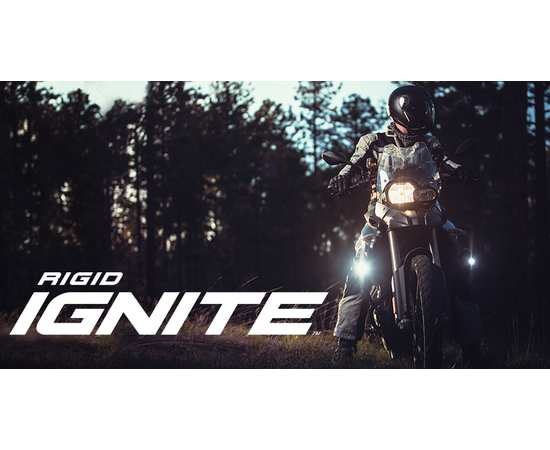 Светодиодные фары RIGID Ignite (1 светодиод) Дальний свет H/L с выключателем (пара), изображение 4