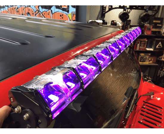 Многорежимная балка 620W -EVOLVE AURORA ALO-N-50 - Комбинированный свет + RGB габарит, изображение 6