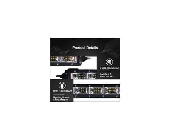 Светодиодная балка Aurora 150W - Панорамный свет 120° ALO-S5D1-30-H-E13J (светодиоды Osram), изображение 17