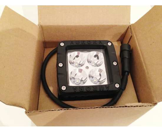 Фара AURORA 40W - Дальнего света, ALO-2-P4T (светодиоды Osram), изображение 5